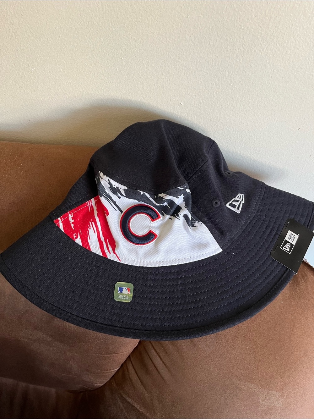 Chicago Cubs New Era MLB 4th of July  Bucket hat